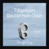 S4f08b207fb78435d883862a4e09ef0ddM-1 Porte-cles homme en alliage de titane - double anneau