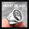 S5d491eb64dc044d58460fc3e9451e644P-1 Bague homme acier - Croix religieuse
