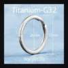 Se05c62a6d11740a198c7de8ca75d9cefS-1 Porte-cles homme en alliage de titane - anneau ovale 32 mm